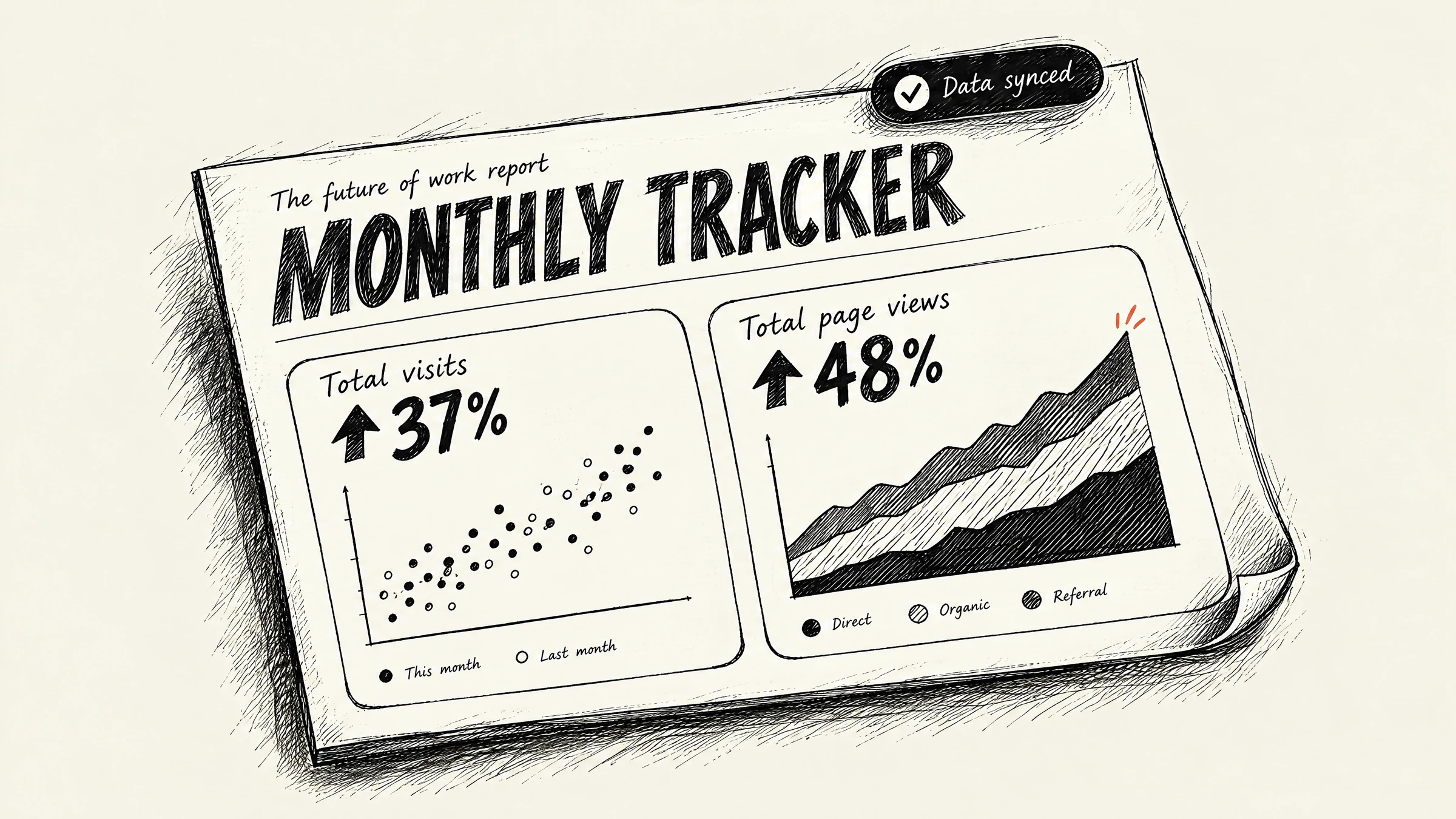 Turn data into charts workflow preview